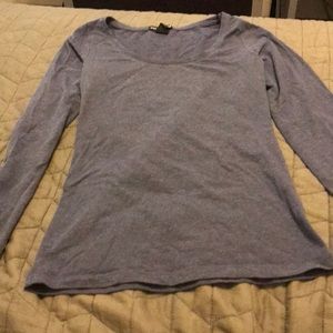 H&M Basic Blue Long Sleeve